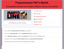 Tablet Screenshot of mario-online.com